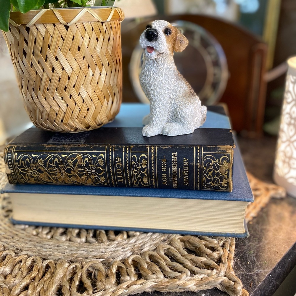 Vintage Terrier Dog Figurine